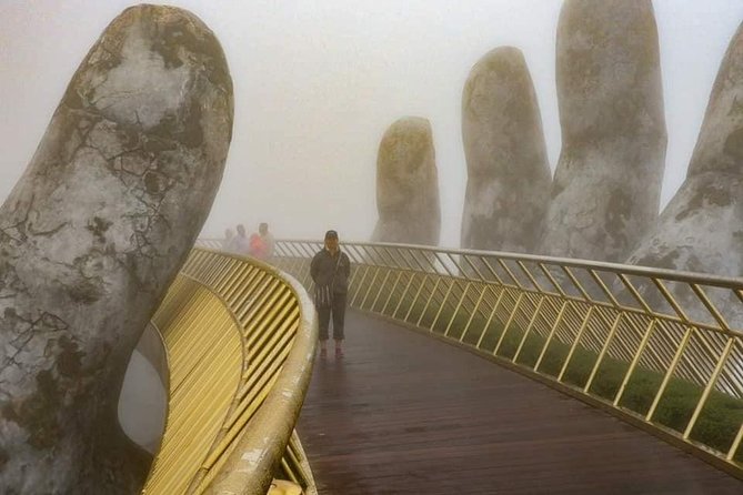 Shore Excursion to Visit GOLDEN BRIDGE BA NA From TIEN SA or CHAN MAY HUE Port - Golden Bridge Ba Na Experience