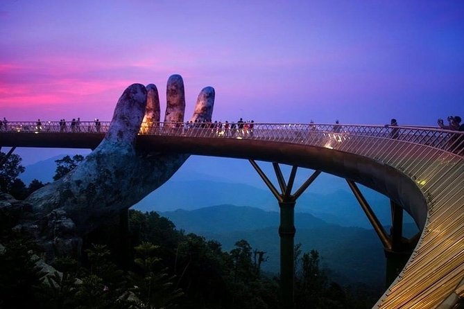 Shore Excursions: Chan May & Tien Sa Ports -Full Days Golden Bridge Ba Na Hills - Golden Bridge: An Iconic Landmark