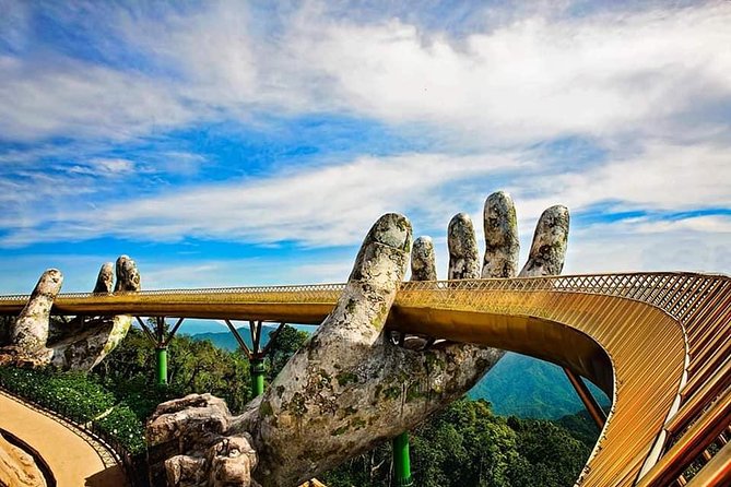 Shore ExcursionTIEN SAorCHAN MAY Port:Golden Bridge,Dragon Bridge,Marble Moutain - Discovering the Dragon Bridge