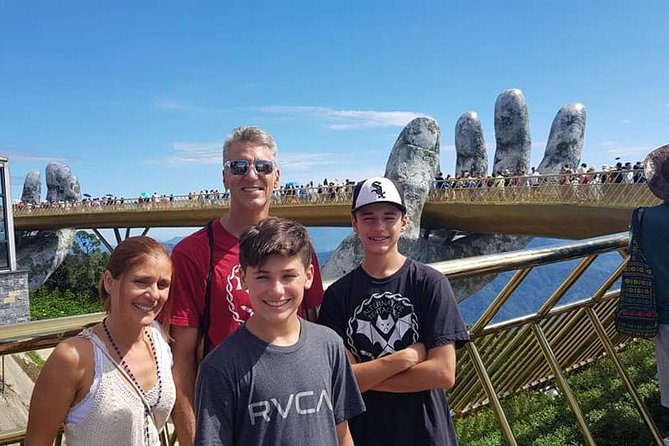 Shore ExcursionTIEN SAorCHAN MAY Port:Golden Bridge,Dragon Bridge,Marble Moutain - Marveling at Marble Mountain