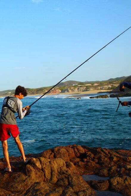Shore Fishing at Los Cabos - Transportation and Equipment