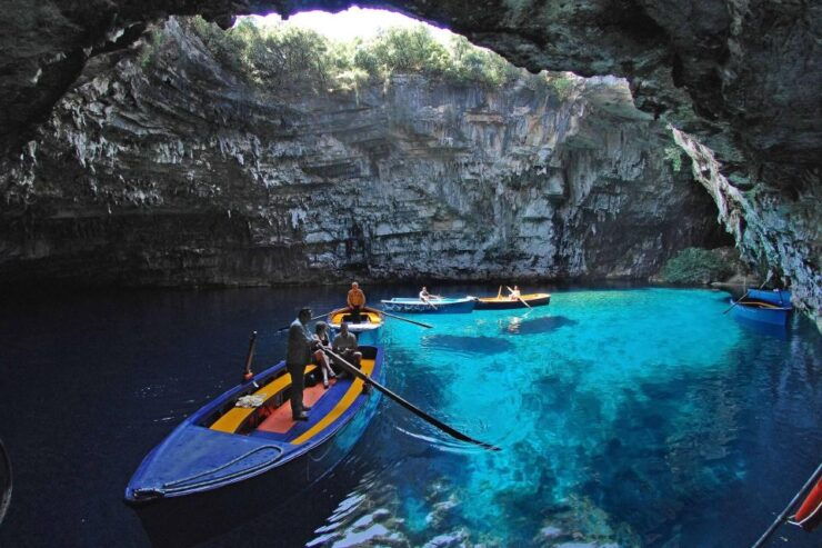 Shorex: Melissani Lake and Myrtos Beach With Swim Stop - Activity Highlights