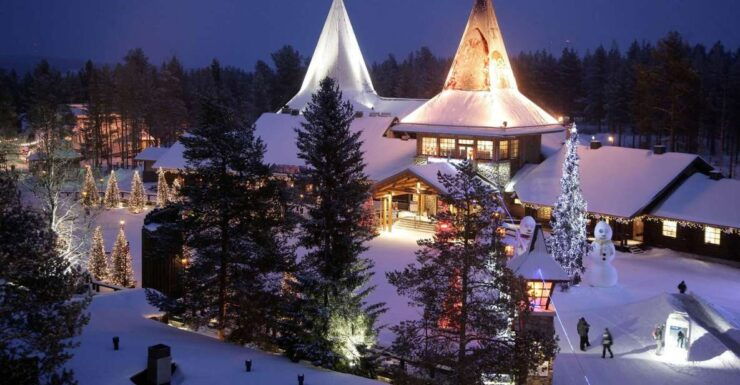 Short Hiking & Santa Claus Village Combo Tour - Experience Highlights