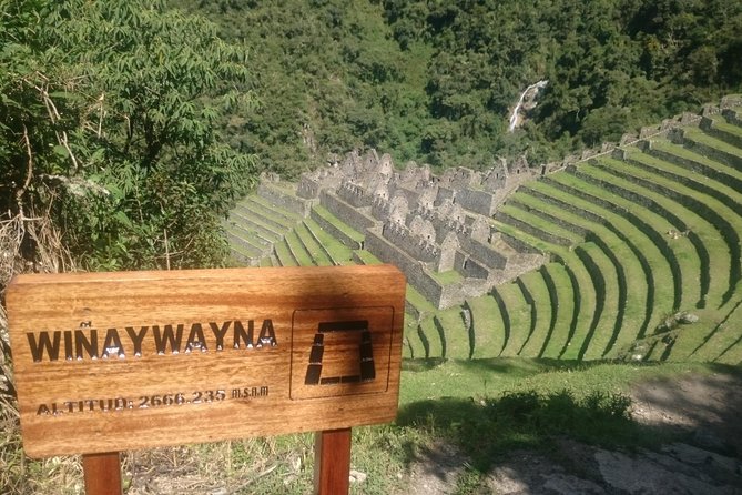 Short Inca Trail 2 Days to Machu Picchu Private Service - Note