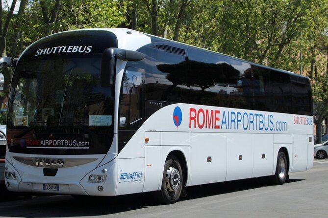 Shuttle Bus Between Fiumicino Airport (Fco) and Rome Center (Termini) - Shuttle Bus Service Details