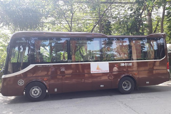 Shuttle Bus Hanoi to Cat Ba Island - Meeting and Pickup Information