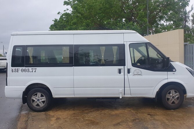 Shuttle Minibus From Hoian to Danang Airport & Marble Mountains - Shuttle Minibus Booking Process