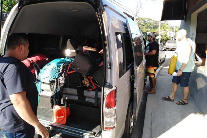 Shuttle Service From El Tunco to Antigua or El Paredón - Departure Time and Additional Information