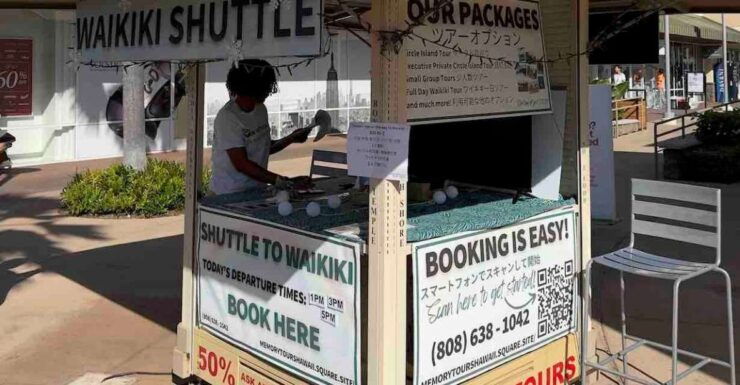 Shuttle to Premium Discount Shopping on Oahu - Booking Details