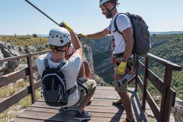 Šibenik: Zipline Šibenik - Čikola Canyon - Meeting Information