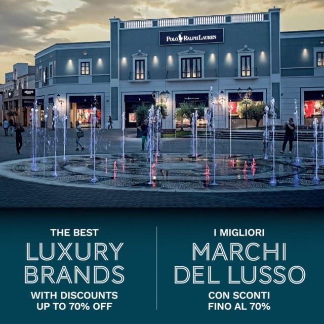 SICILIA OUTLET SHOPPING LUXURY VAN - FROM PALERMO AND CEFALù - Experience Description