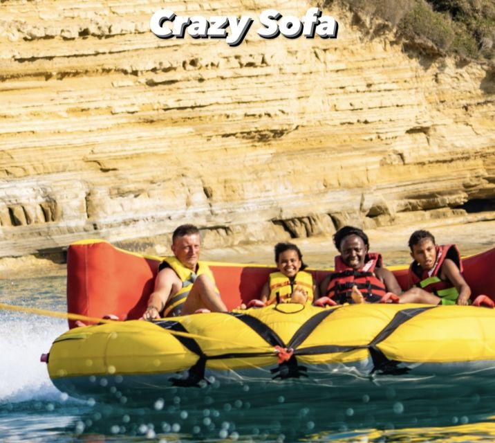 Sidari: Crazy Sofa Water Tube Ride - Booking Details