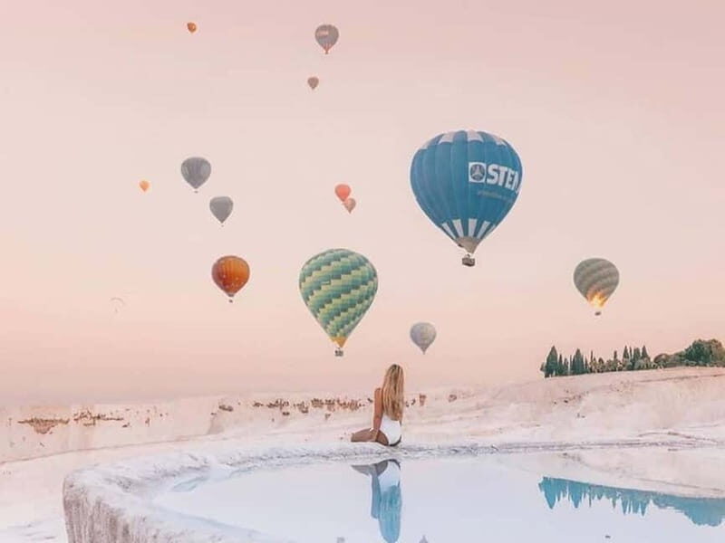 Side/Alanya: Pamukkale Hot Air Balloon Flight w/Lunch - The Itinerary in Detail