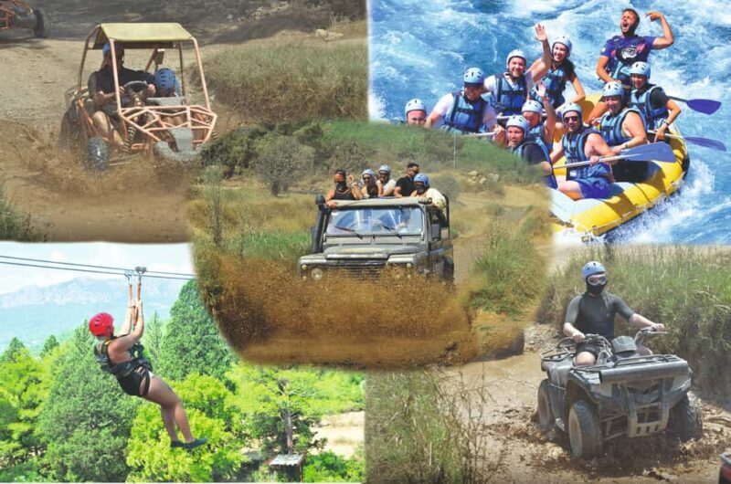 Side/Antalya: Jeep, Buggy, Rafting & Zipline Tour with lunch - Good To Know