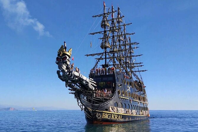 Side Big Kral Pirate Boat Trip - Biggest Pirate Boat Ever - Trip Duration and Meeting Point
