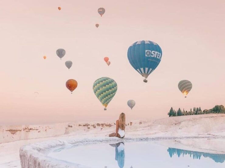 Side City: Pamukkale Day Trip With Balloon Flight Option - Experience Highlights