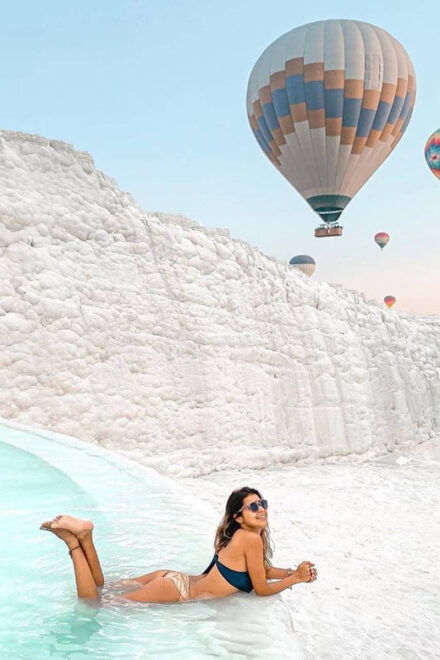 Side City: Pamukkale Day Trip With Balloon Flight Option - Itinerary Details