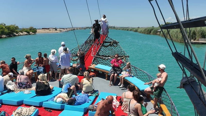 Side: Dolphin Boat Tour With Lunch Foam party Swimming - The Experience in Detail  