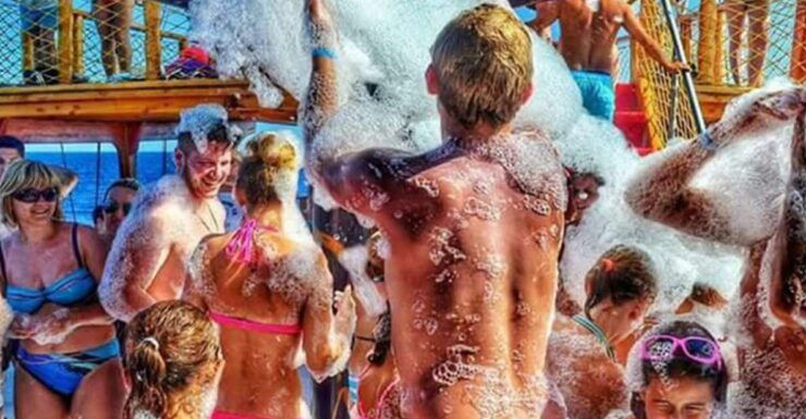 Side: Dolphin Island Boat Tour With BBQ Lunch & Foam Party - Inclusions and Accessibility Information