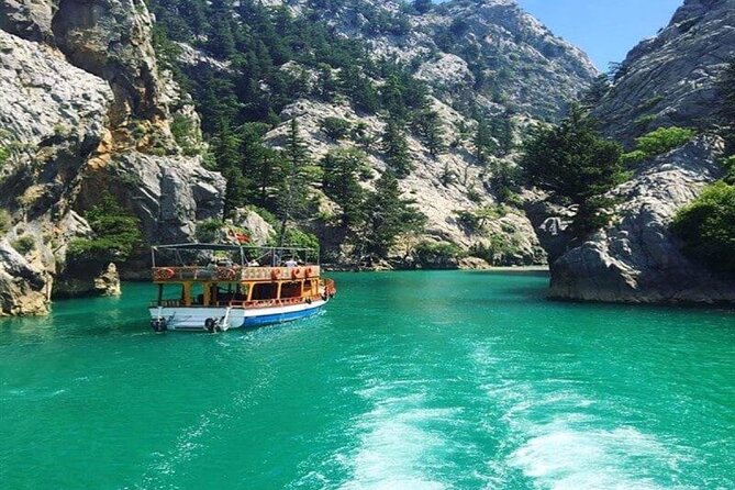 Side Green Canyon Boat Tour With Soft Drinks and Lunch - Tour Duration and Pick-Up Details