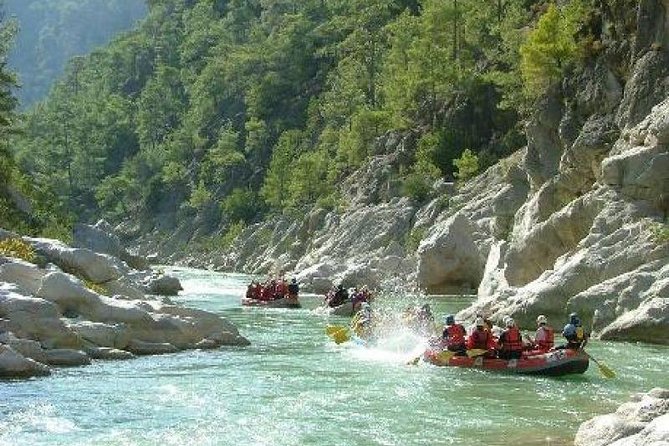 Side Koprulu Rafting and Canyoning With Rope Slide Option - Pickup Details and Cancellation Policy