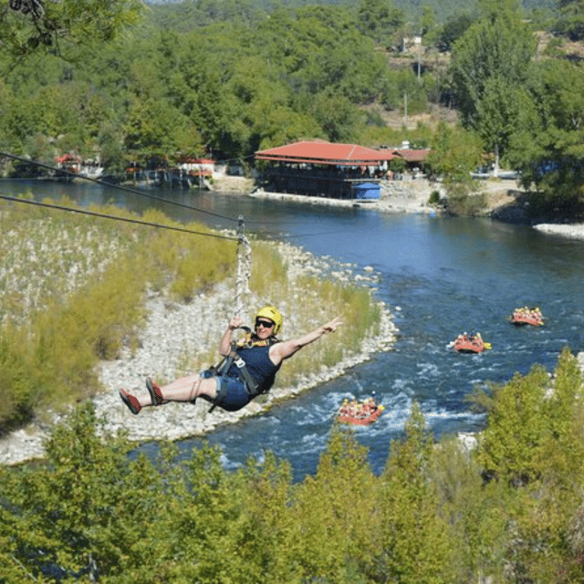 Side: Rafting With Lunch, Zipline, Quad, Buggy, Jeep Tour - Experience Highlights