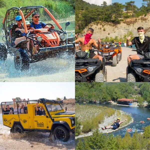 Side: Rafting With Lunch, Zipline, Quad, Buggy, Jeep Tour - Frequently Asked Questions