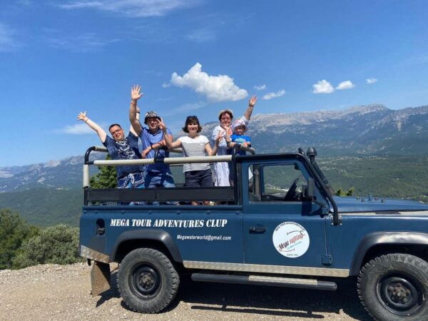SideAlanya: Jeep Safari, Tazi Canyon, and Selge Theater Tour - Unique Geological Formations