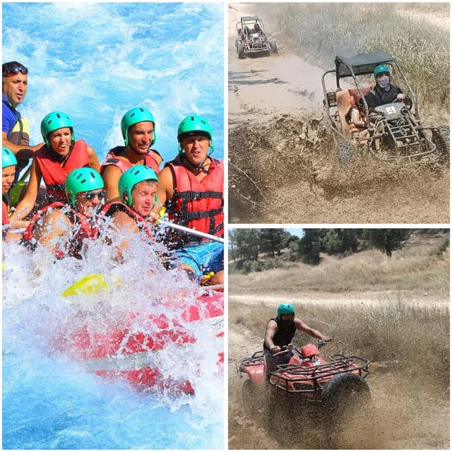 Side&Alanya:Rafting Quad/Buggy Zipline &Jeep Tour With Lunch - Itinerary and Experience