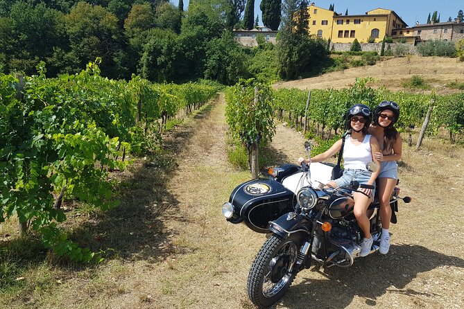 Sidecar Tour in Florence and Chianti With Wine Tasting and Lunch - Tour Highlights