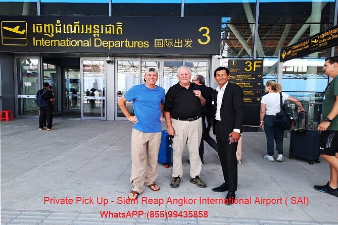 Siem Reap Angkor International Airport Transfer or Hotel Transfer - Good To Know