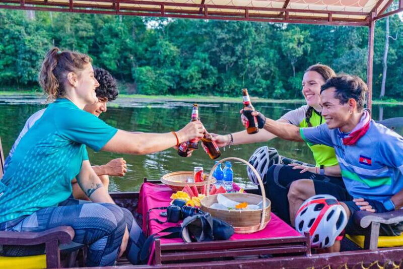 Siem Reap: Angkor Sunset Bike & Boat Tour w/ Drinks & Snacks - What’s Included and What to Keep in Mind