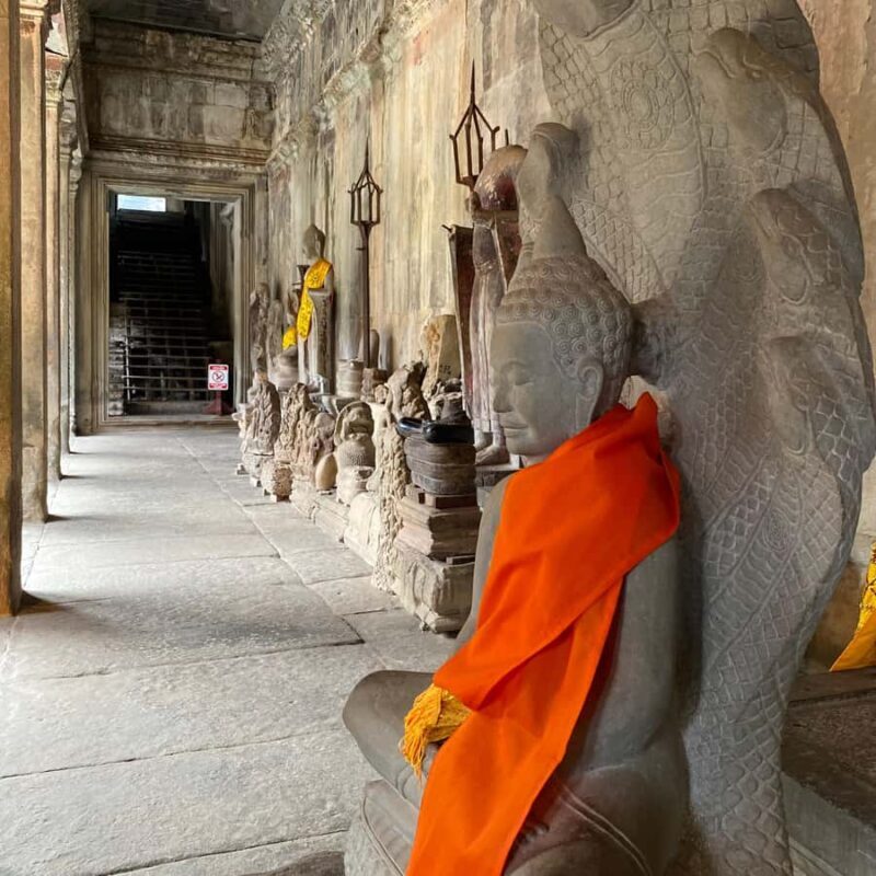 Siem Reap: Angkor Temples & Pre Rup Sunset Guided Tour - Ta Prohm: The Jungle Temple with a Magical Vibe