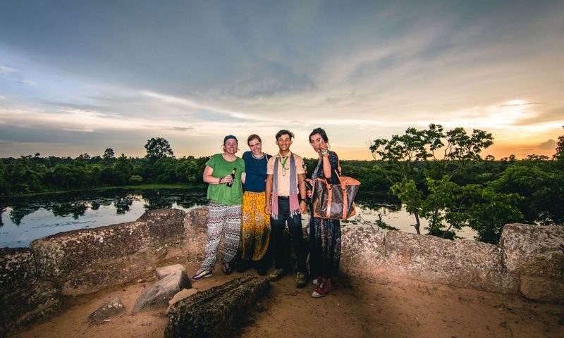 Siem Reap Angkor Wat Sunset Private Tour - A jeep ride into the countryside