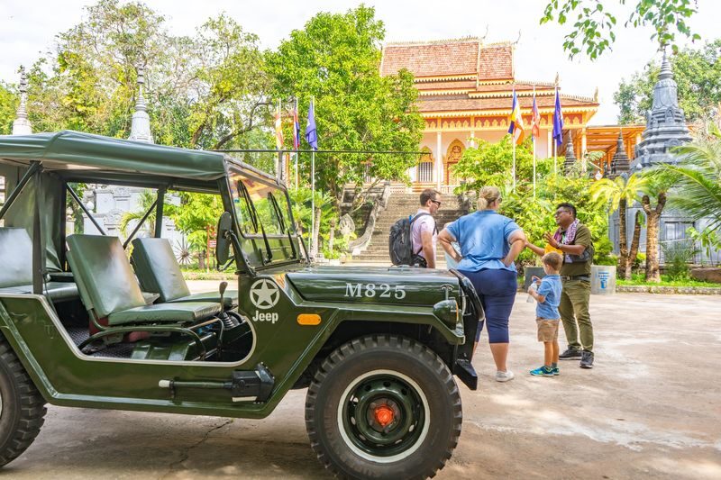 Siem Reap Countryside Haft Day Jeep Tour - A War Museum, Temple and Rural Water Views