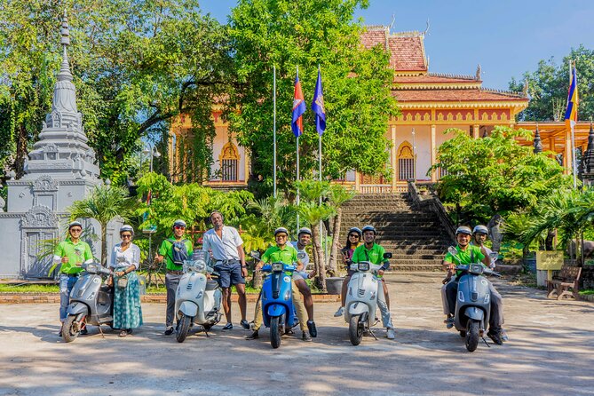 Siem Reap Countryside Tour by Vespa - Exploring a Buddhist Temple
