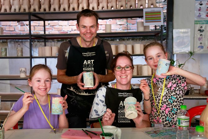 Siem Reap Draw on Your 3 Mugs Painting Workshop - Cultural Immersion and Local Artisans