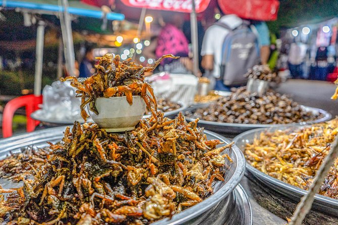 Siem Reap Evening Foodie Vespa Tour - Food Exploration