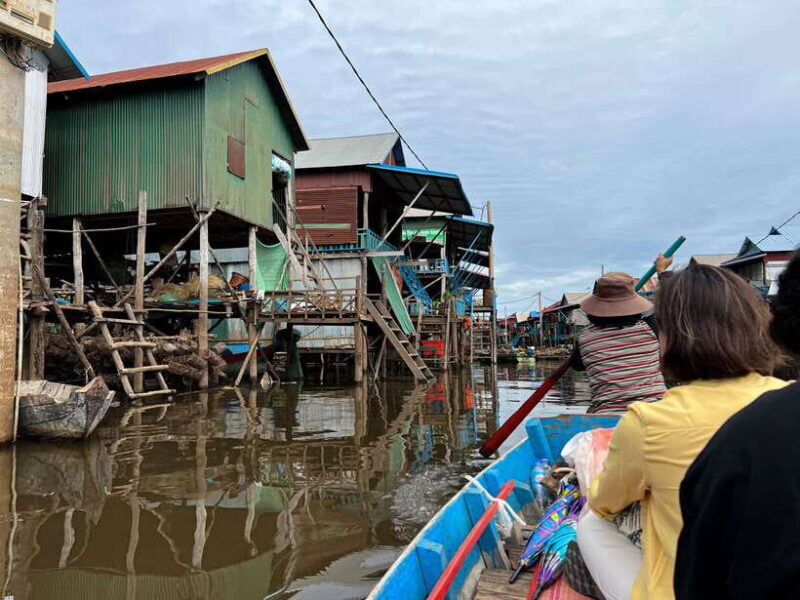 Siem Reap: Kampong Phluk and Tonle Sap Sunset Boat Cruise - Sunset View on Tonle Sap Lake