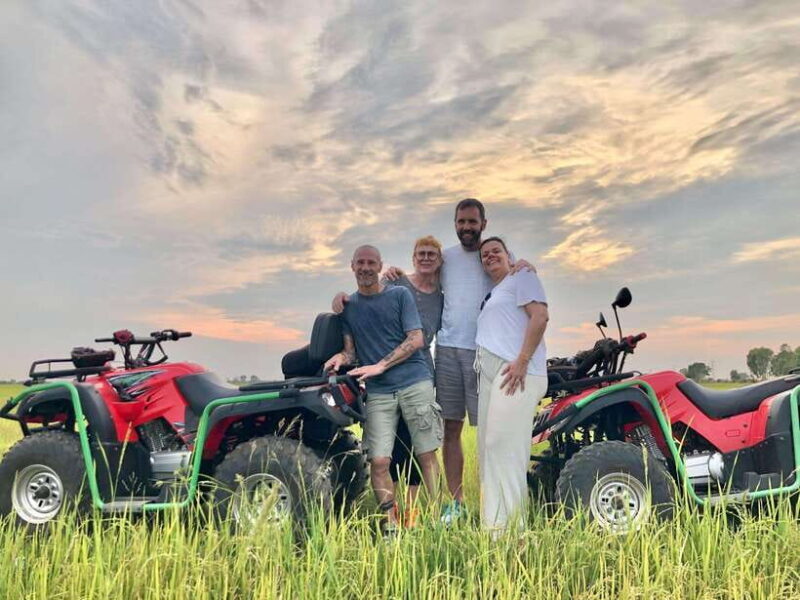 Siem Reap: Quad Bike Adventure with Sunset and Tea Break - Exploring the Quad Bike Adventure in Kampong Chhnang: A Balanced Look