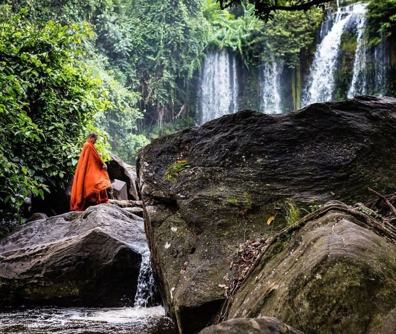 Siem Reap Sacred Mountain & Waterfall Day Tour - From Siem Reap to the sacred mountain