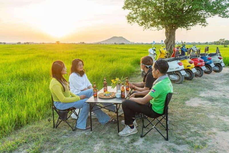 Siem Reap: Sunset Guided Vespa Tour & Local Villages - Good To Know