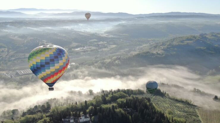 Siena: Balloon Flight Over Tuscany With a Glass of Wine - Activity Details
