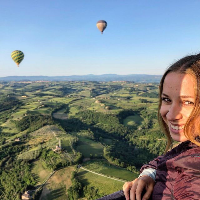 Siena: Balloon Flight Over Tuscany With a Glass of Wine - Inclusions