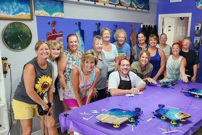 Siesta Key Epoxy Resin Workshop - The Creative Process: What to Expect