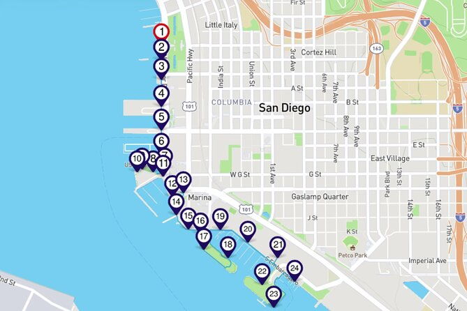 Sights of San Diego Harbor: a Smartphone Audio Walking Tour - Pricing and Value