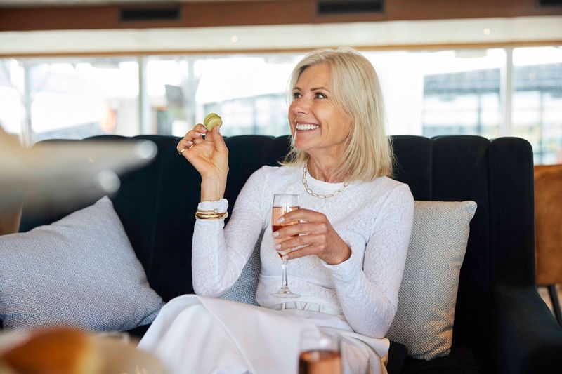 Sightseeing and High Tea Cruise Tour from Sydney Harbour - A Sydney Harbour view with tea on the table