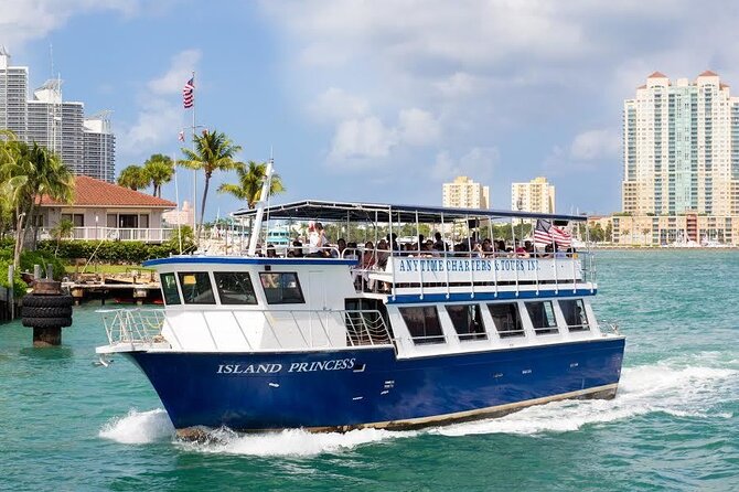 Sightseeing Cruise of Biscayne Bay - Booking and Pricing Information for the Biscayne Bay Sightseeing Cruise
