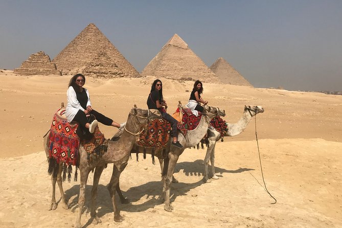 Sightseeing Day Tour to Pyramids, Egyptian Museum and Bazaar From Giza or Cairo - Tour Highlights