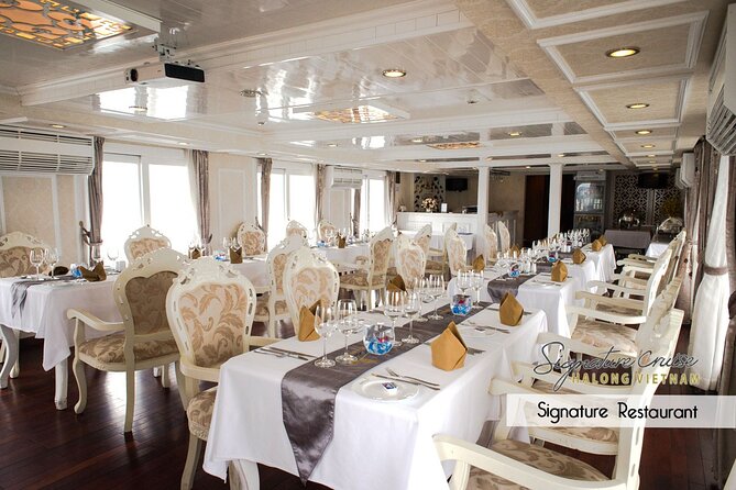 Signature Cruises Explore Bai Tu Long Bay,Less Tourist Area 2D1N - Cancellation Policy